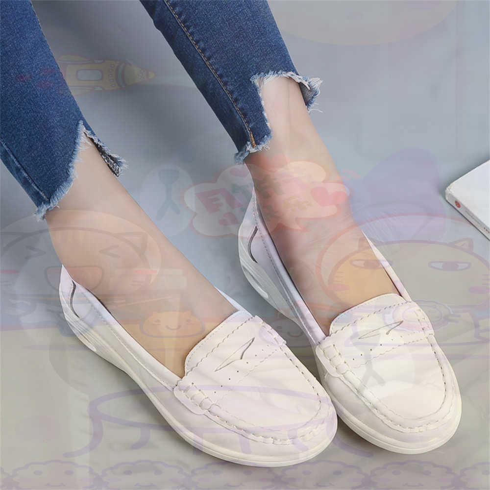 Men'S Health Formal Wear - Sepatu Ukuran Besar Wanita Slip-On Lembut