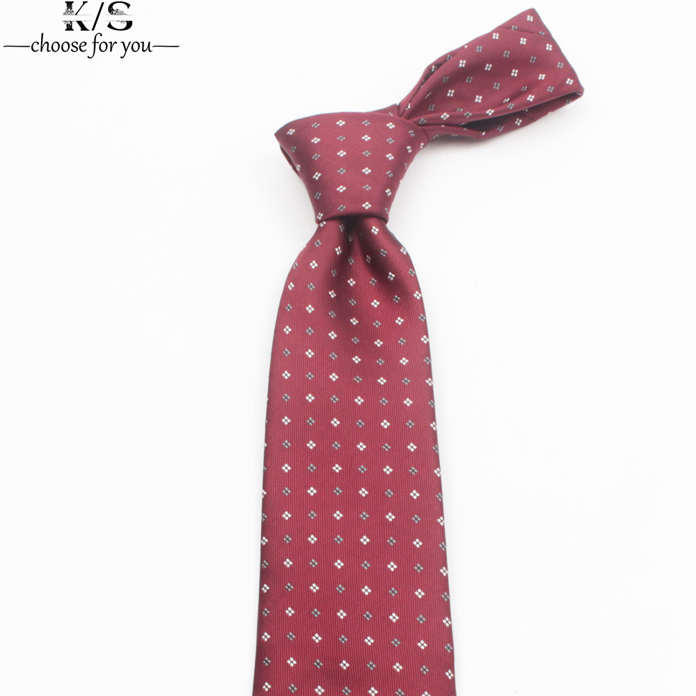 Dasi Pria Modis 8Cm Dasi Titik - Men Formal Wear Red ulasan dan harga
