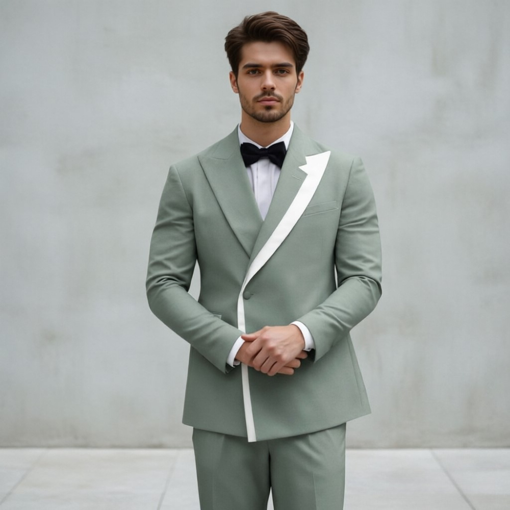 Jas Pengantin Pria Slim Fit El - Men Formal Wear Red ulasan dan harga