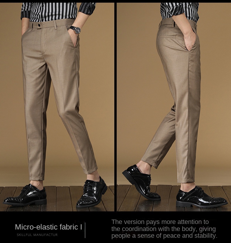 Celana Setelan Musim Panas Pri - Men Formal Wear Red ulasan dan harga