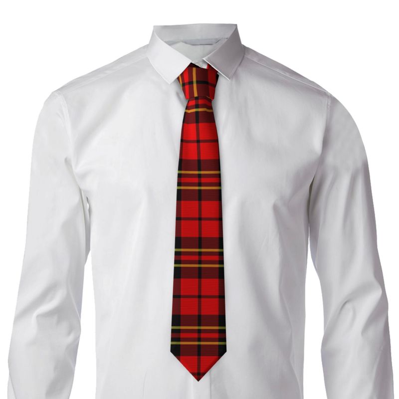 Dasi Pria Motif Tartan Skotlan - Men Formal Wear Red ulasan dan harga