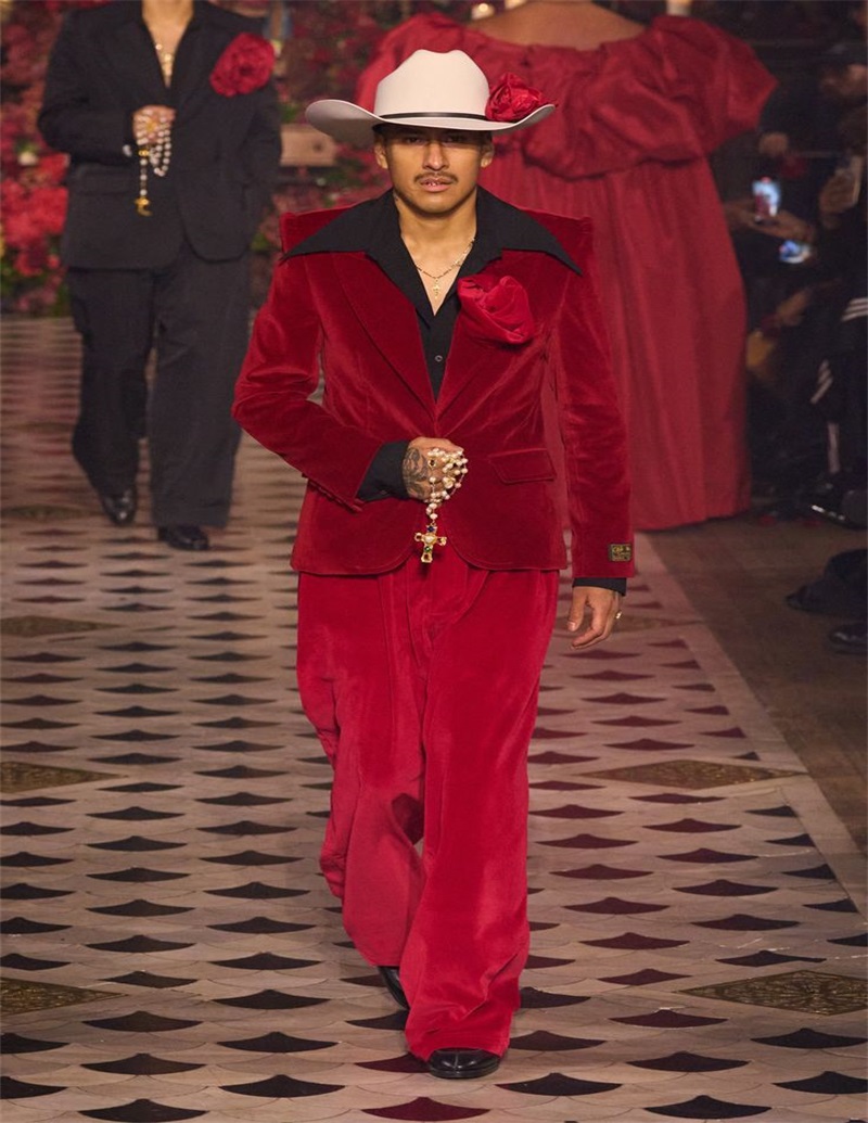 Setelan Pria Merah Set 2 Poton - Men Formal Wear Red ulasan dan harga